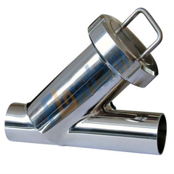 stainless steel y strainer (food grade)